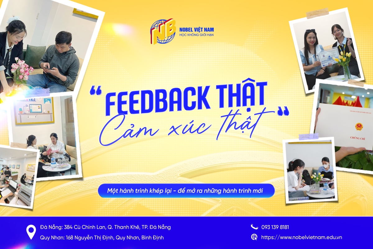 FEEDBACK THẬT – CẢM XÚC THẬT